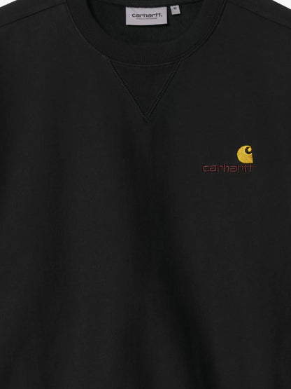 American script cotton blend sweatshirt thumbnail