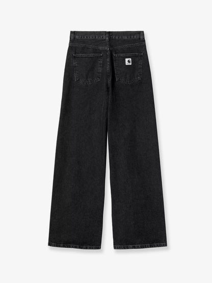Jane black denim jeans thumbnail