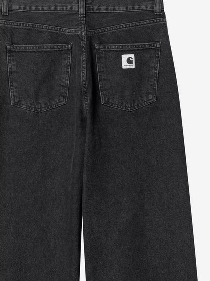 Jane black denim jeans thumbnail