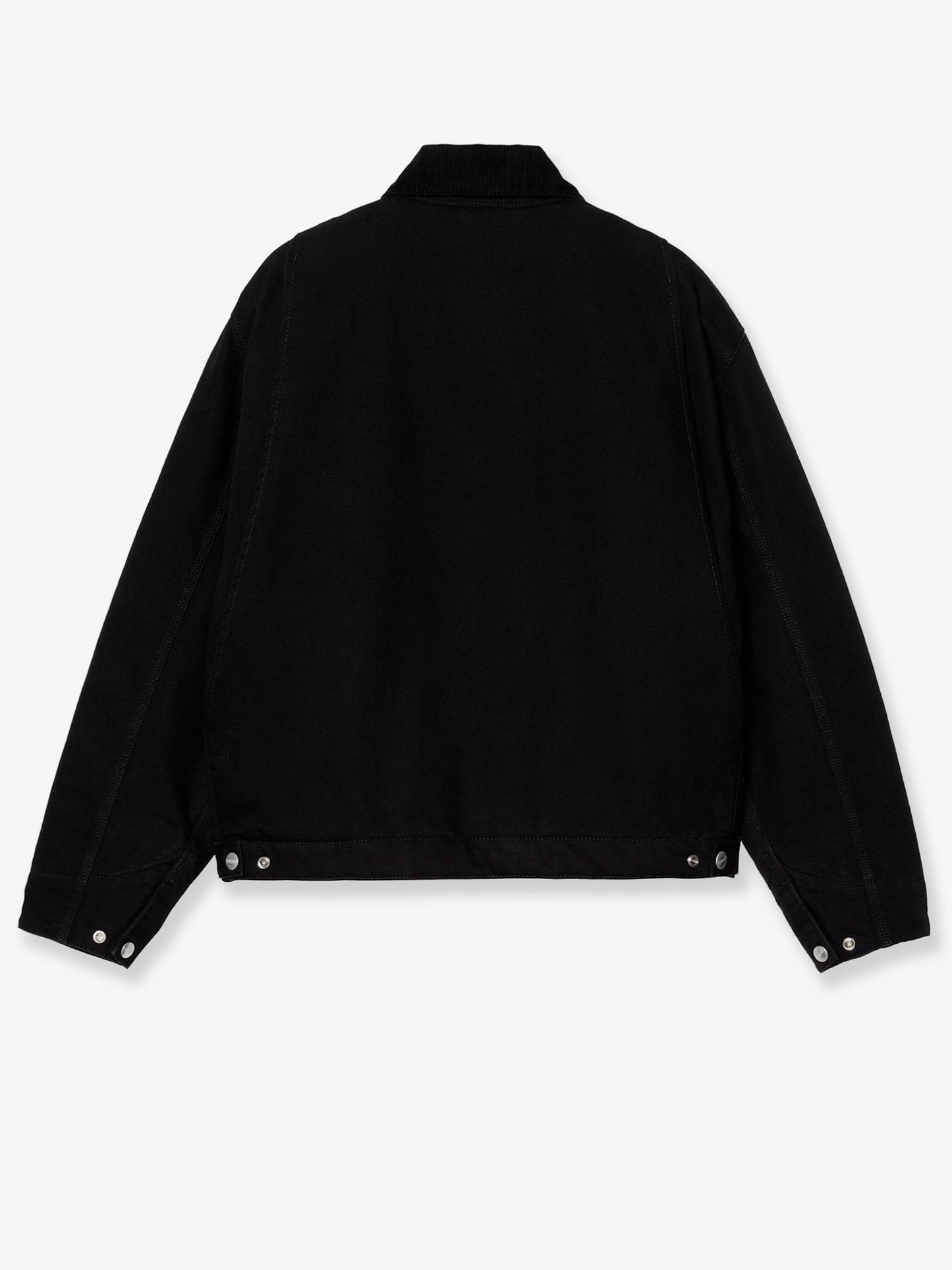 Detroit canvas jacket with front logo patch