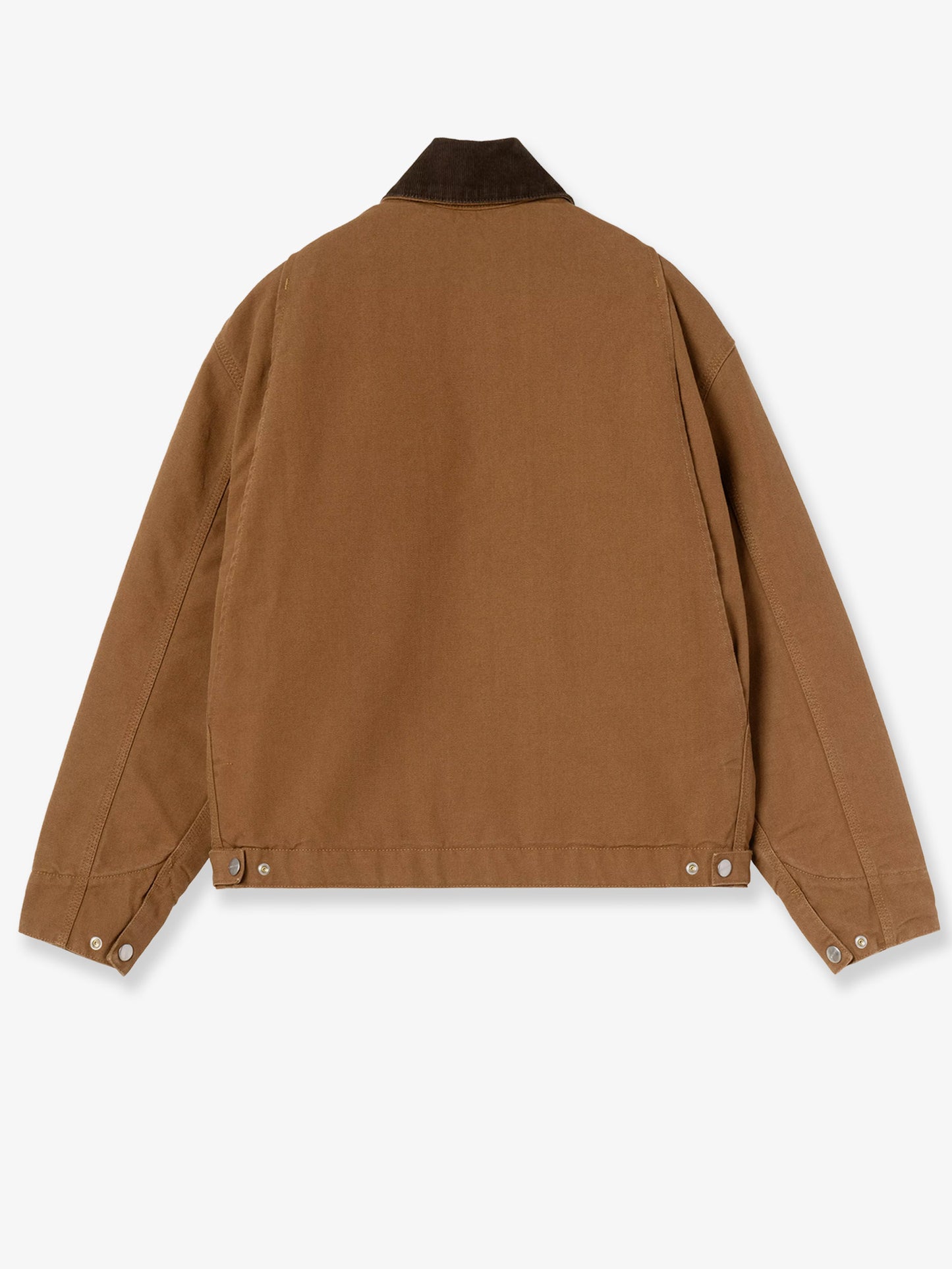 Detroit canvas jacket with front logo patch