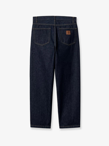 Aaron Pant jeans in blue denim with washed out effect thumbnail