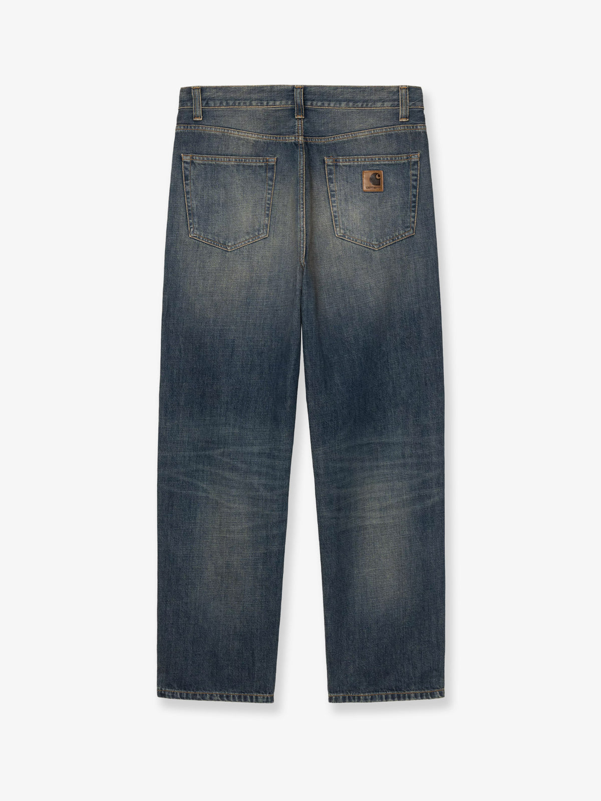 Aaron Pant blue denim jeans with washed out effect