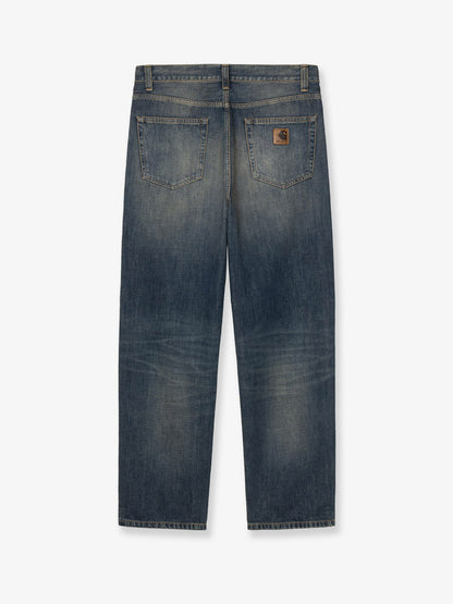 Aaron Pant blue denim jeans with washed out effect thumbnail
