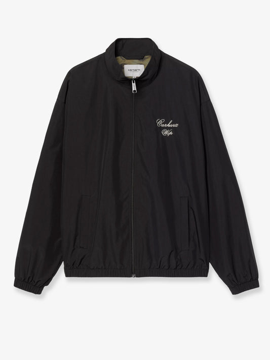 Giubbino Travon in nylon idrorepellente con logo ricamato frontale