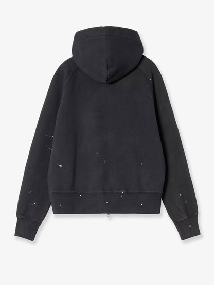 Hooded Painter cotton sweatshirt with front embroidered logo thumbnail