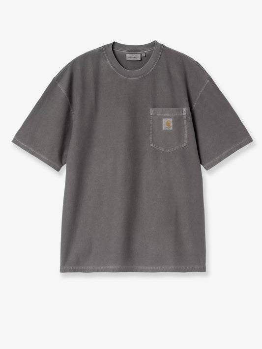 S/S Loose Pocket cotton T-shirt