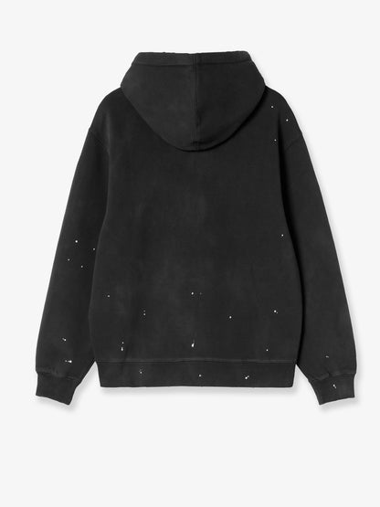 Hooded Painter cotton sweatshirt with front embroidered logo thumbnail