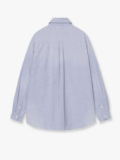 Painter cotton shirt with used effect thumbnail