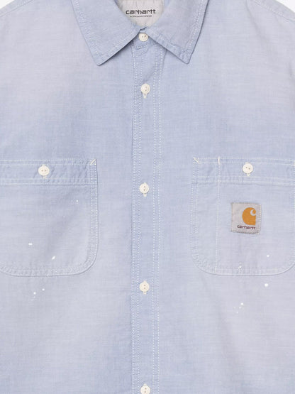 Painter cotton shirt with used effect thumbnail