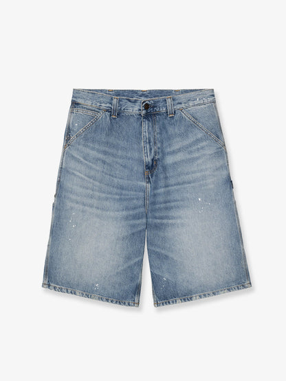 Og Single Knee Short blue denim bermuda shorts thumbnail