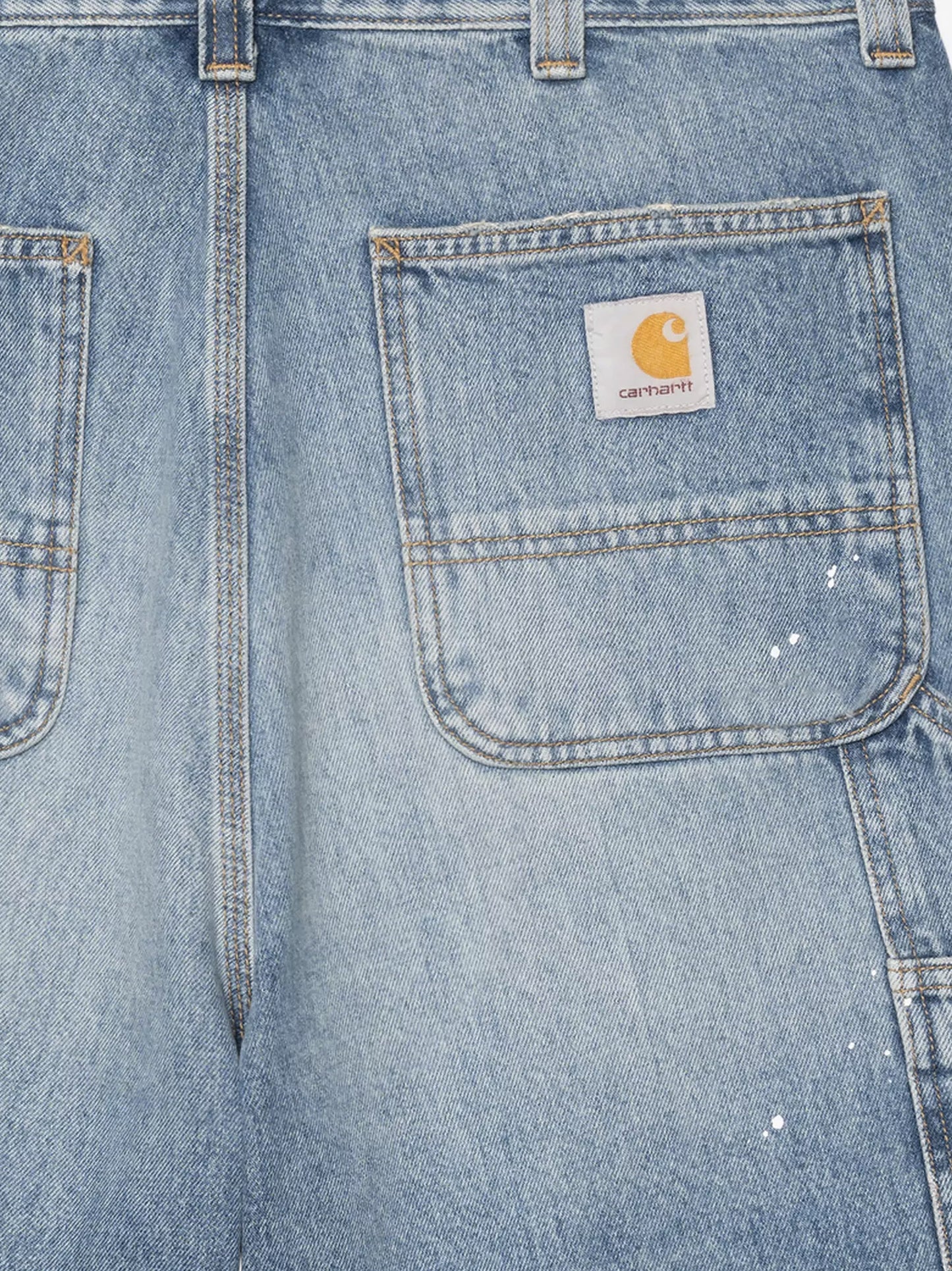 Og Single Knee Short blue denim bermuda shorts
