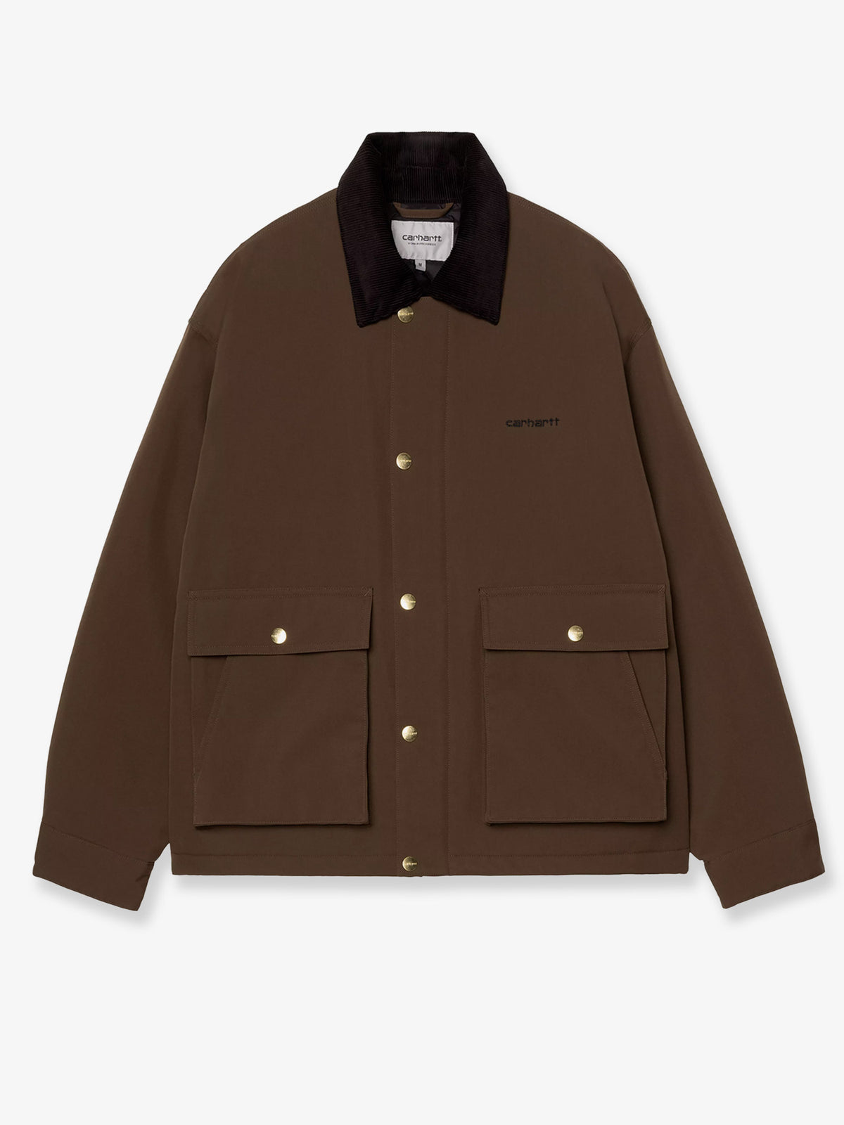 Quentin nylon jacket with embroidered logo on the front