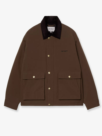 Quentin nylon jacket with embroidered logo on the front thumbnail