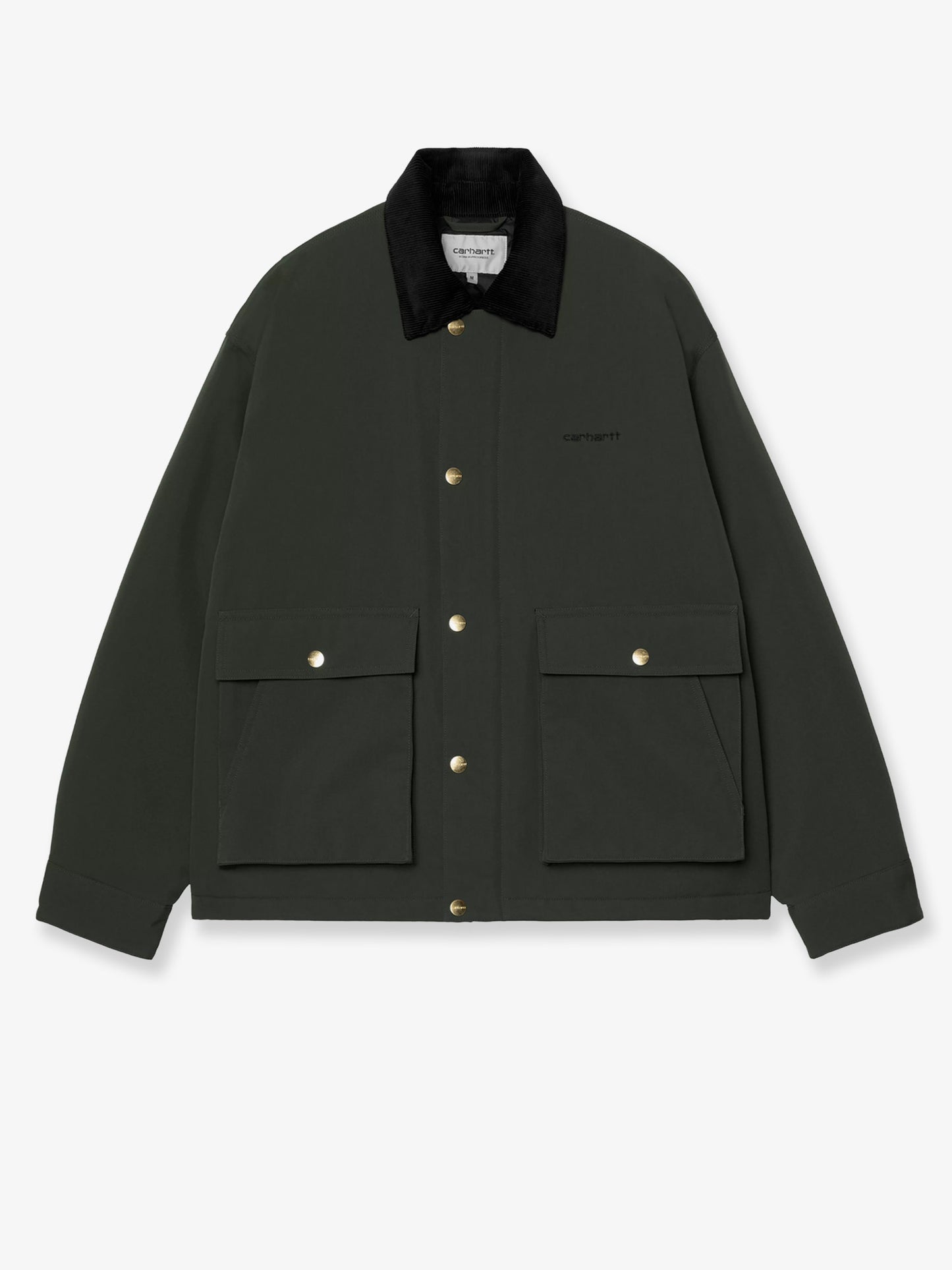 Quentin nylon jacket with embroidered logo on the front