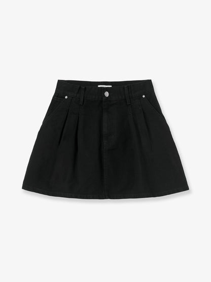 Black denim skirt thumbnail
