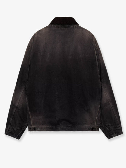 OG Detroit washed-out denim jacket thumbnail