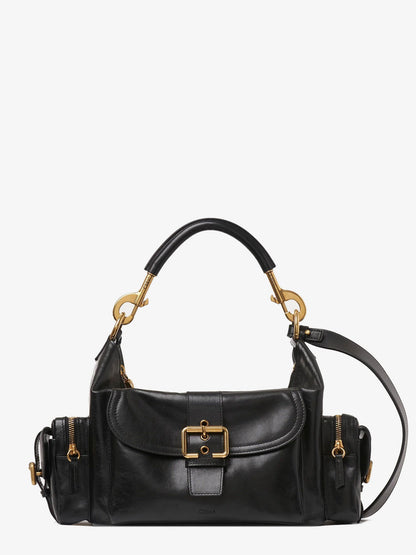 Borsa carry in pelle di bufalo lucida thumbnail