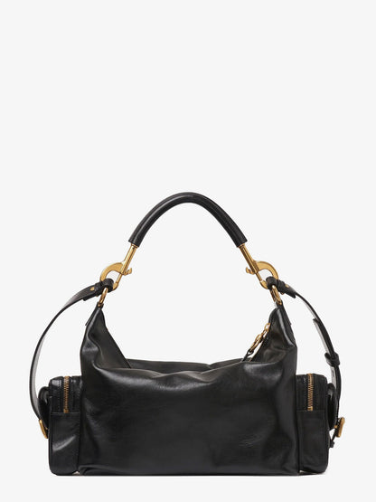 Borsa carry in pelle di bufalo lucida thumbnail