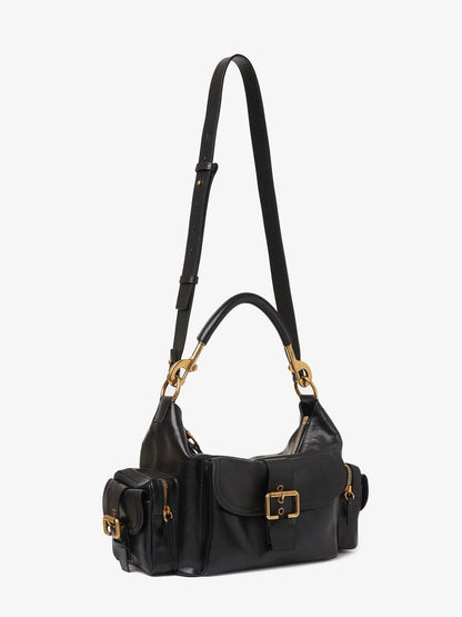 Borsa carry in pelle di bufalo lucida thumbnail