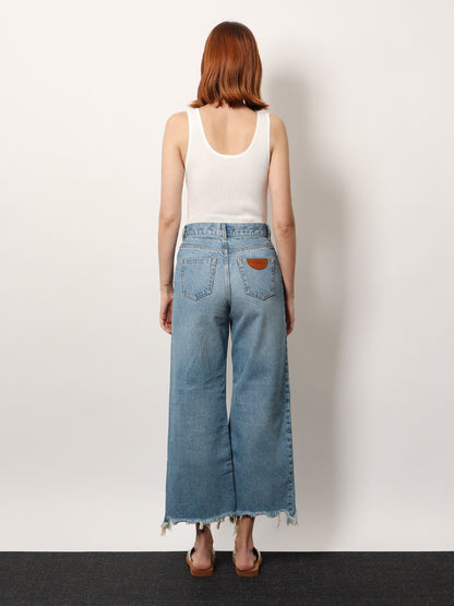 Ribbed cotton tank top thumbnail