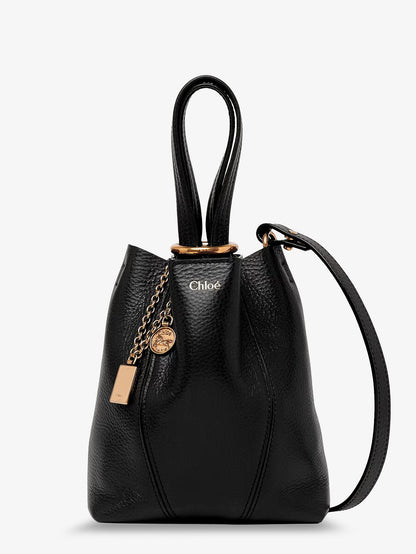 Borsa a tracolla Chloé Spin in pelle thumbnail