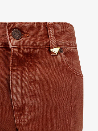 Colored denim trousers thumbnail