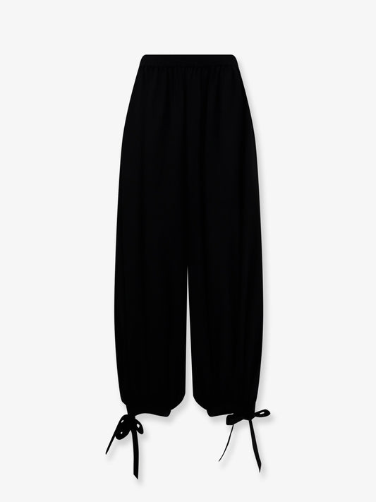 Silk trousers