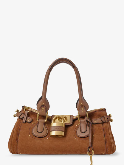Paddington suede shoulder bag thumbnail