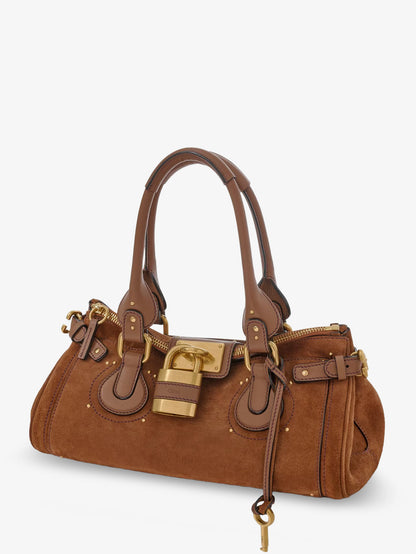 Paddington suede shoulder bag thumbnail