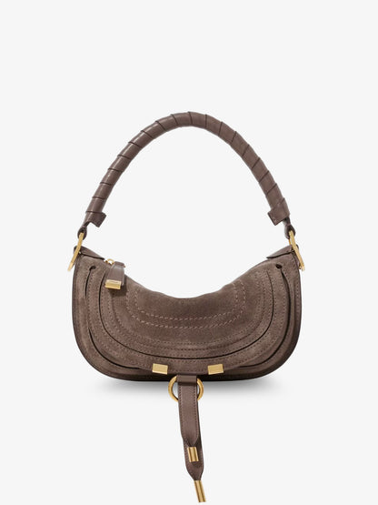 Marcie Suede shoulder bag thumbnail