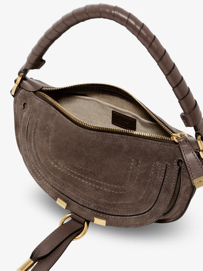 Marcie Suede shoulder bag thumbnail