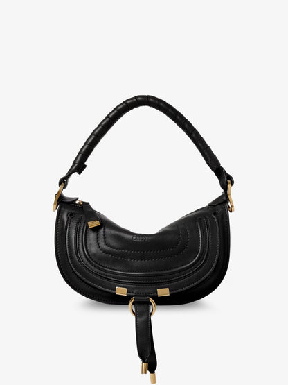 Borsa a tracolla Marcie Mini in pelle con dettaglio impunture thumbnail