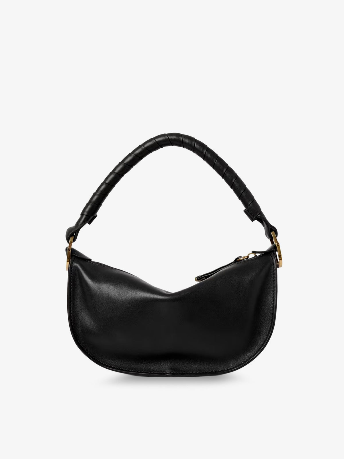 Borsa a tracolla Marcie Mini in pelle con dettaglio impunture
