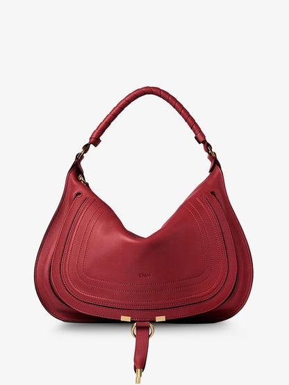 Borsa a spalla Marcie Medium in pelle thumbnail