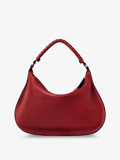 Borsa a spalla Marcie Medium in pelle thumbnail