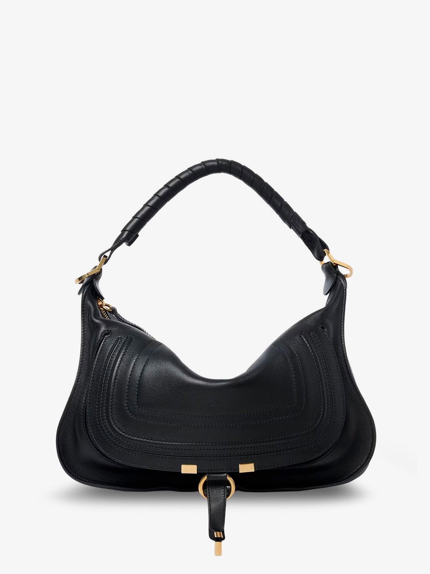 Borsa a spall Marcie Small in pelle