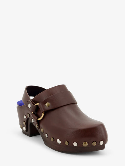 Talis Wedge leather clogs thumbnail