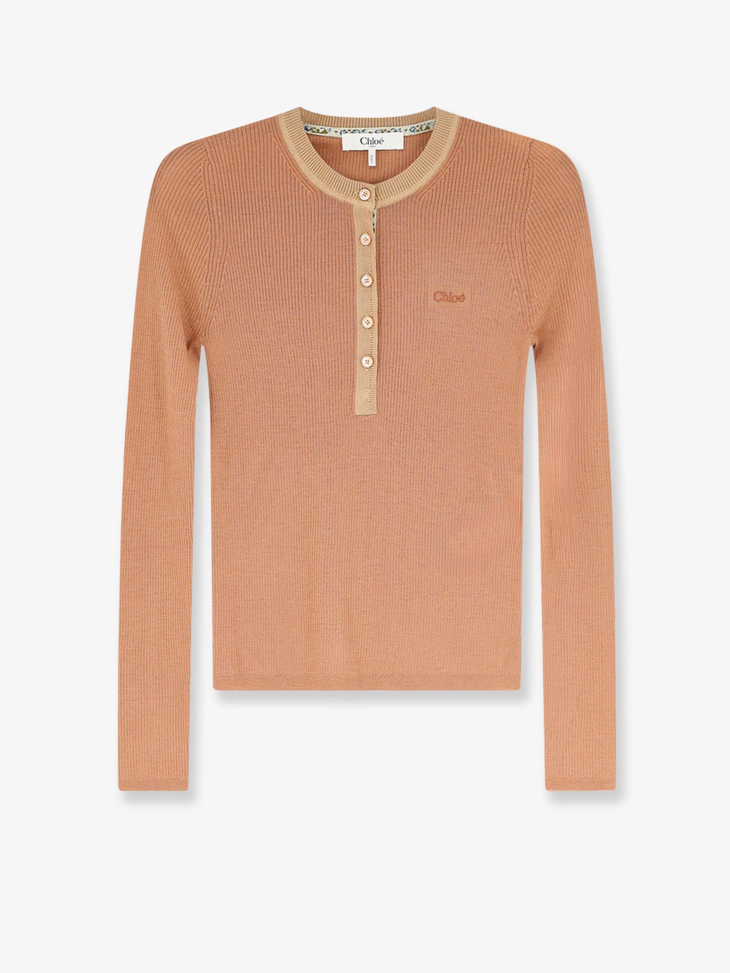 T-Shirt in lana a costine