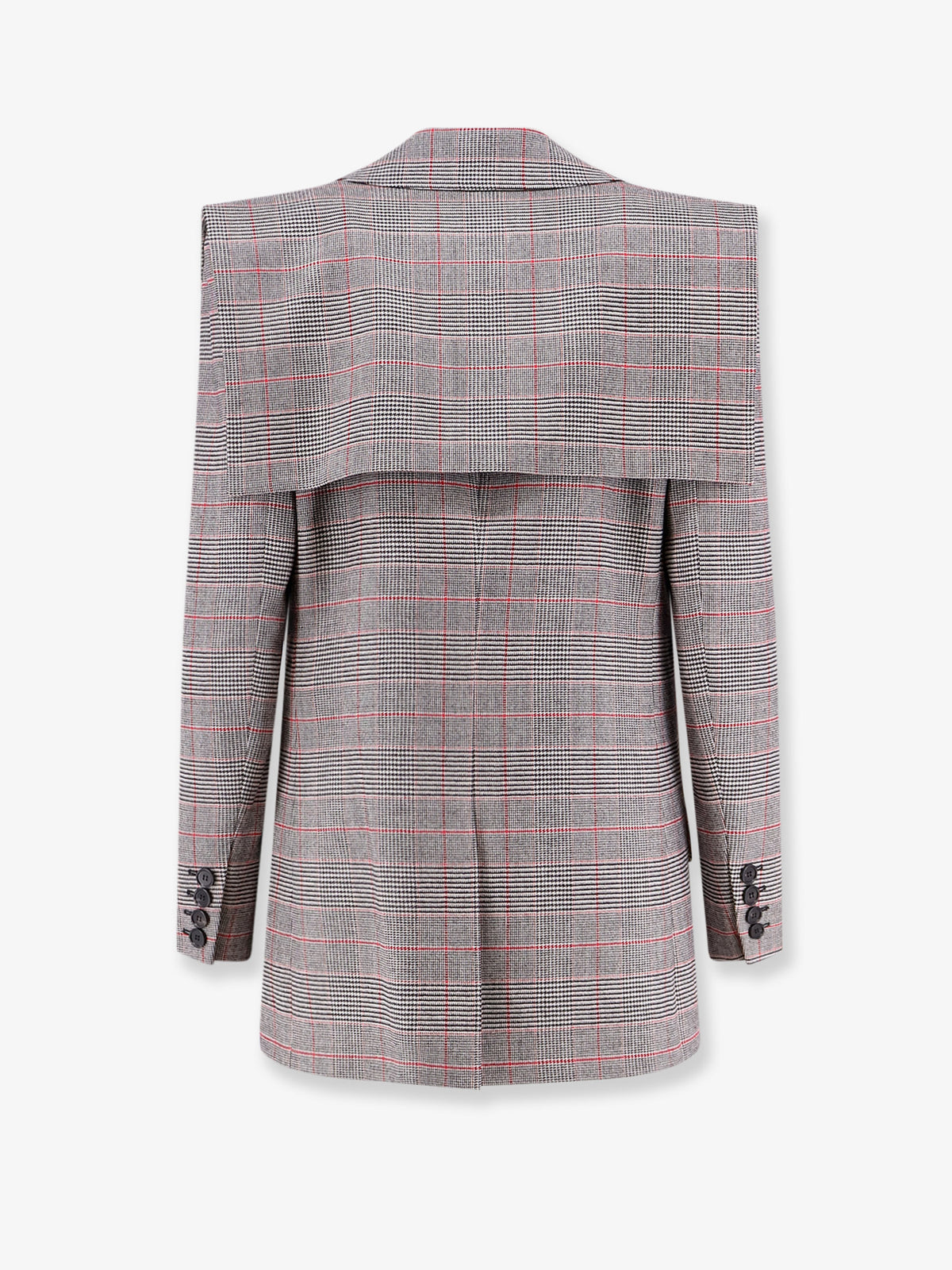 Blazer in lana con motivo Principe di Galles