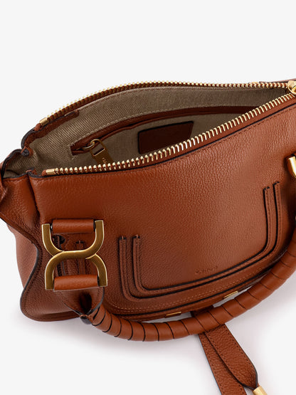 Borsa a tracolla Marcie Small in pelle thumbnail