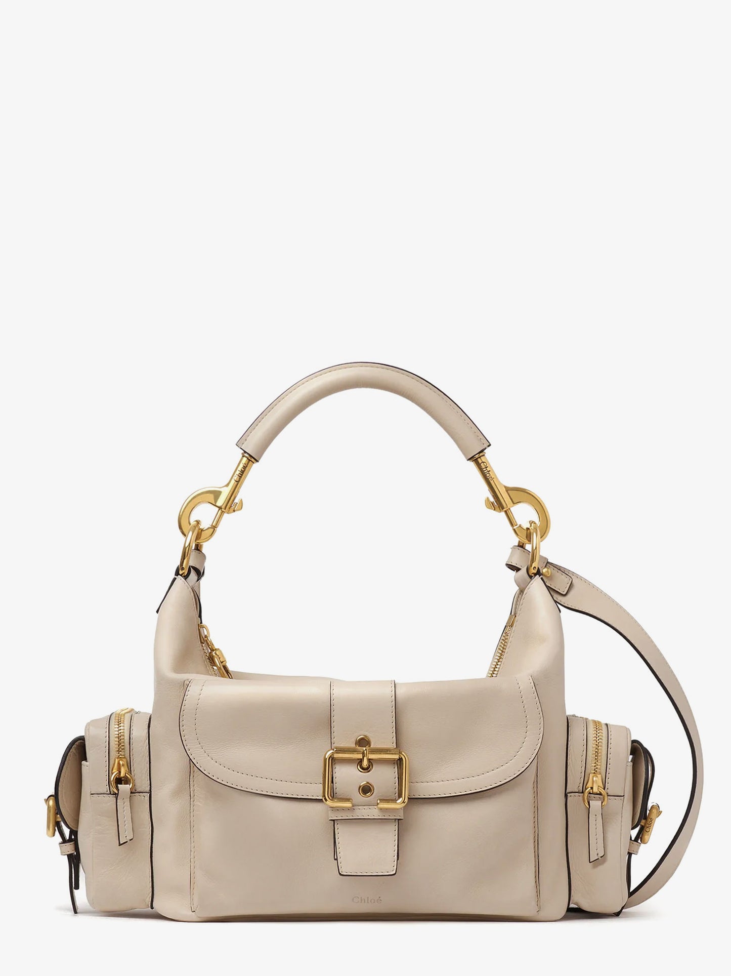 Borsa a tracolla Medium Double Carry in pelle