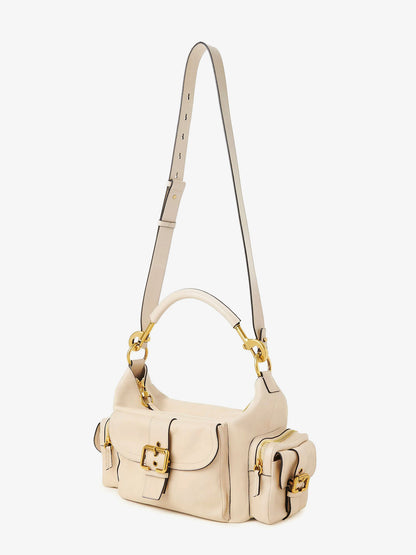 Medium Double Carry leather shoulder bag thumbnail