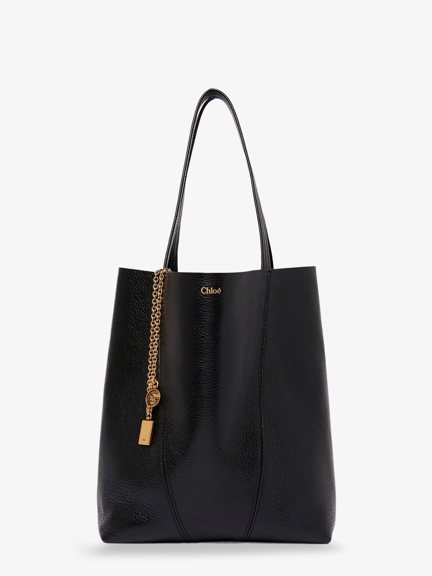 Borsa a spalla Chloé Spin in pelle