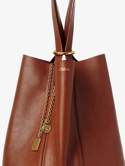 Chloé Spin leather shoulder bag thumbnail