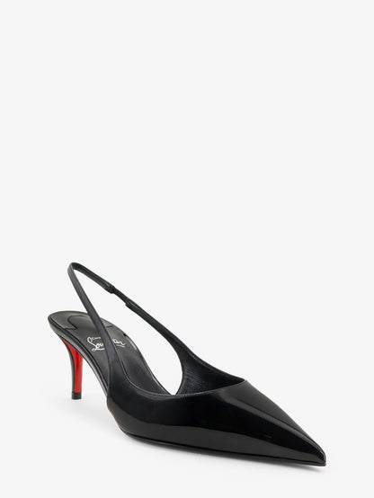Miss Z patent leather slingback pumps thumbnail