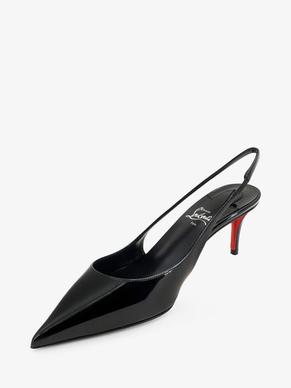 Miss Z patent leather slingback pumps thumbnail