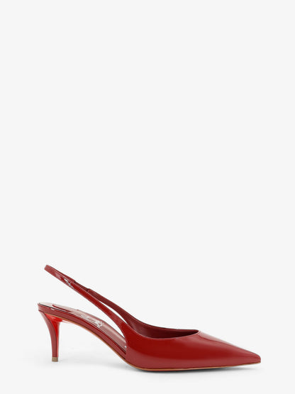 Miss Z patent leather slingback décolleté thumbnail