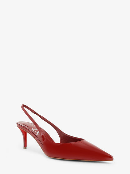 Miss Z patent leather slingback décolleté thumbnail