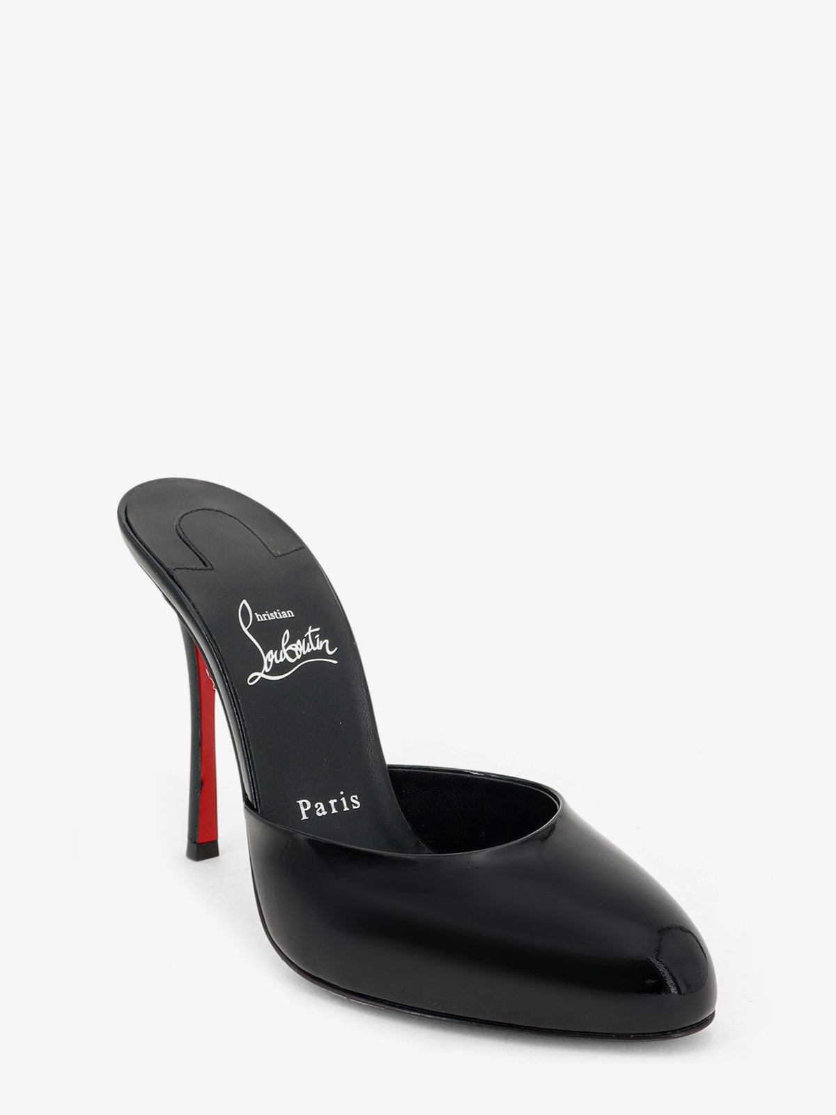 Patent leather Dolly Mule sandals